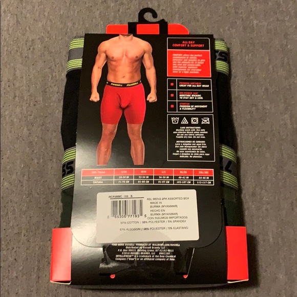Russell Performance Long Boxer Brief (2 Pack) - Picture 2 of 3